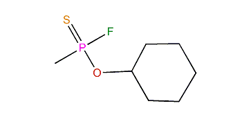 Cyclohexyl methylphosphonothionofluoridate